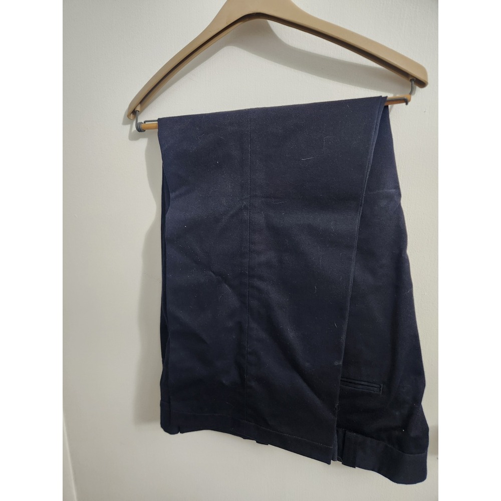 Flying Cross Mens Navy Blue Cotton Station Work Uniform Pants 74200 Size 40-REG - Picture 4 of 5